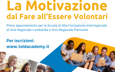 La motivazione: dal fare all’essere volontari